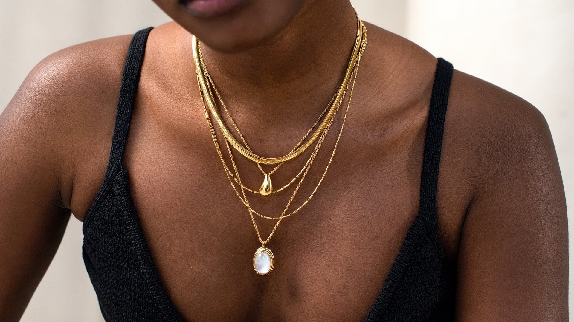 How To Layer Necklaces