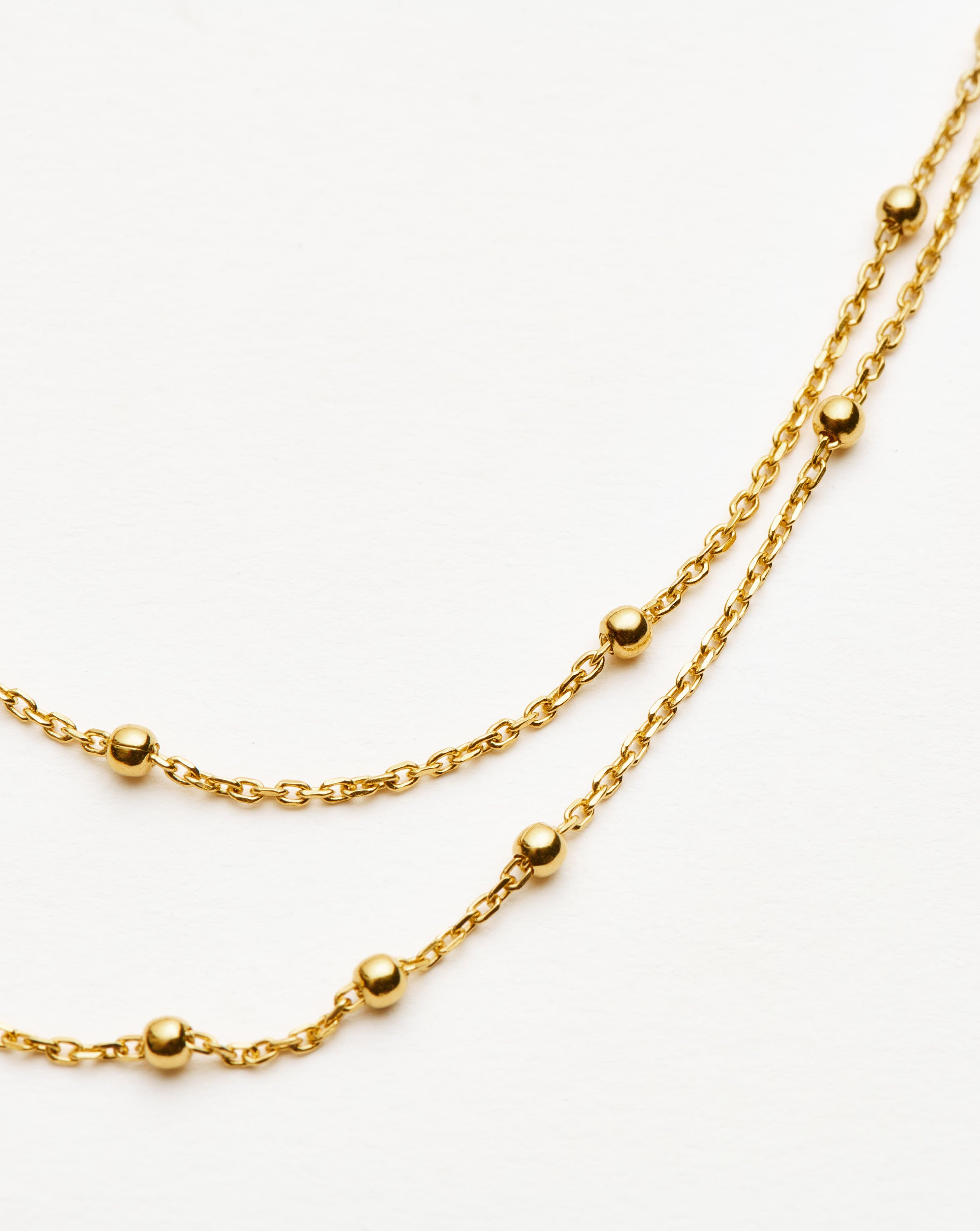 Double Chain Necklace