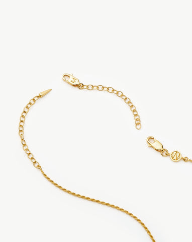 Adjustable Chain Necklace Extender | 18ct Recycled Gold Vermeil hover