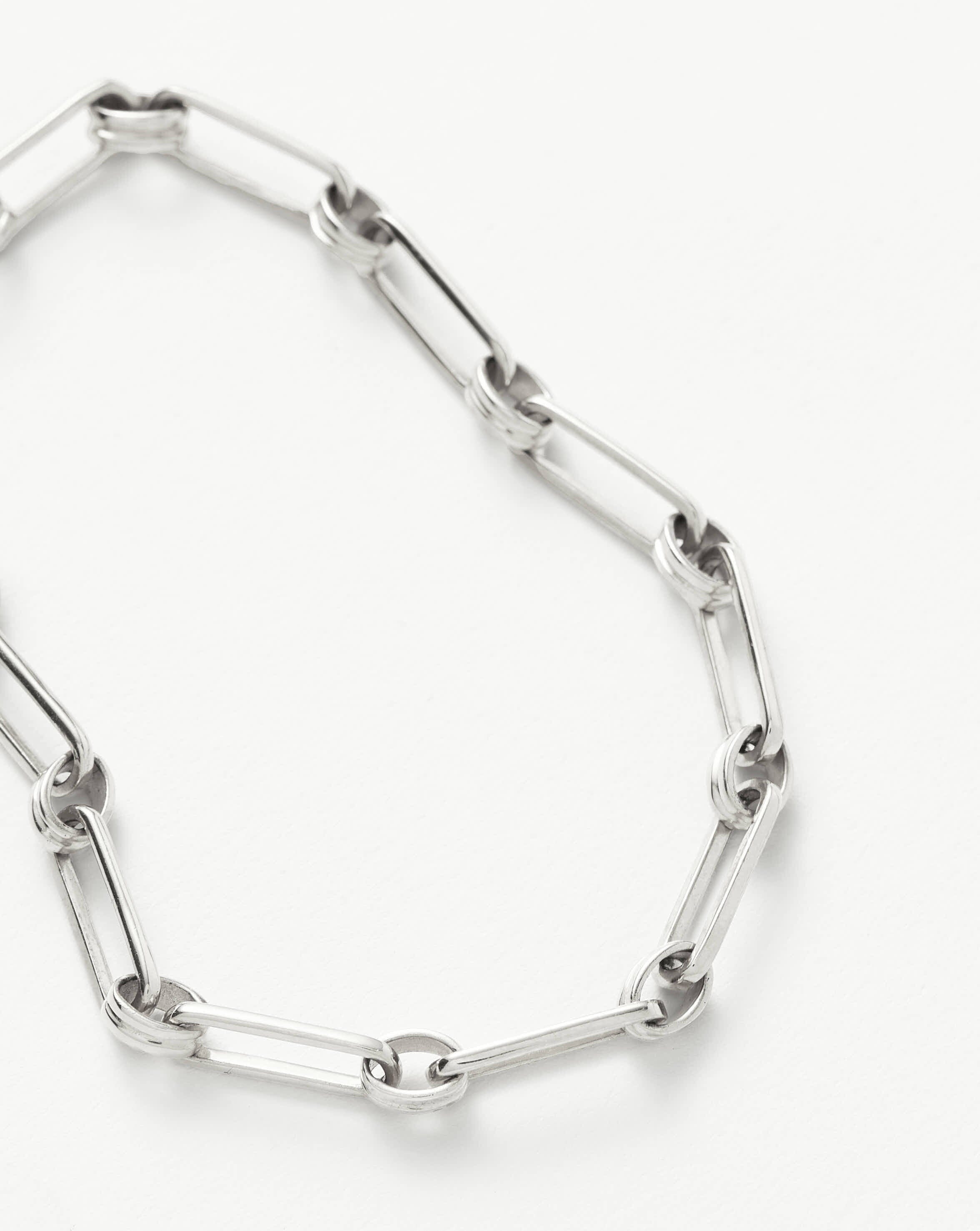 Aegis Chain Bracelet | Silver Plated Bracelets Missoma 