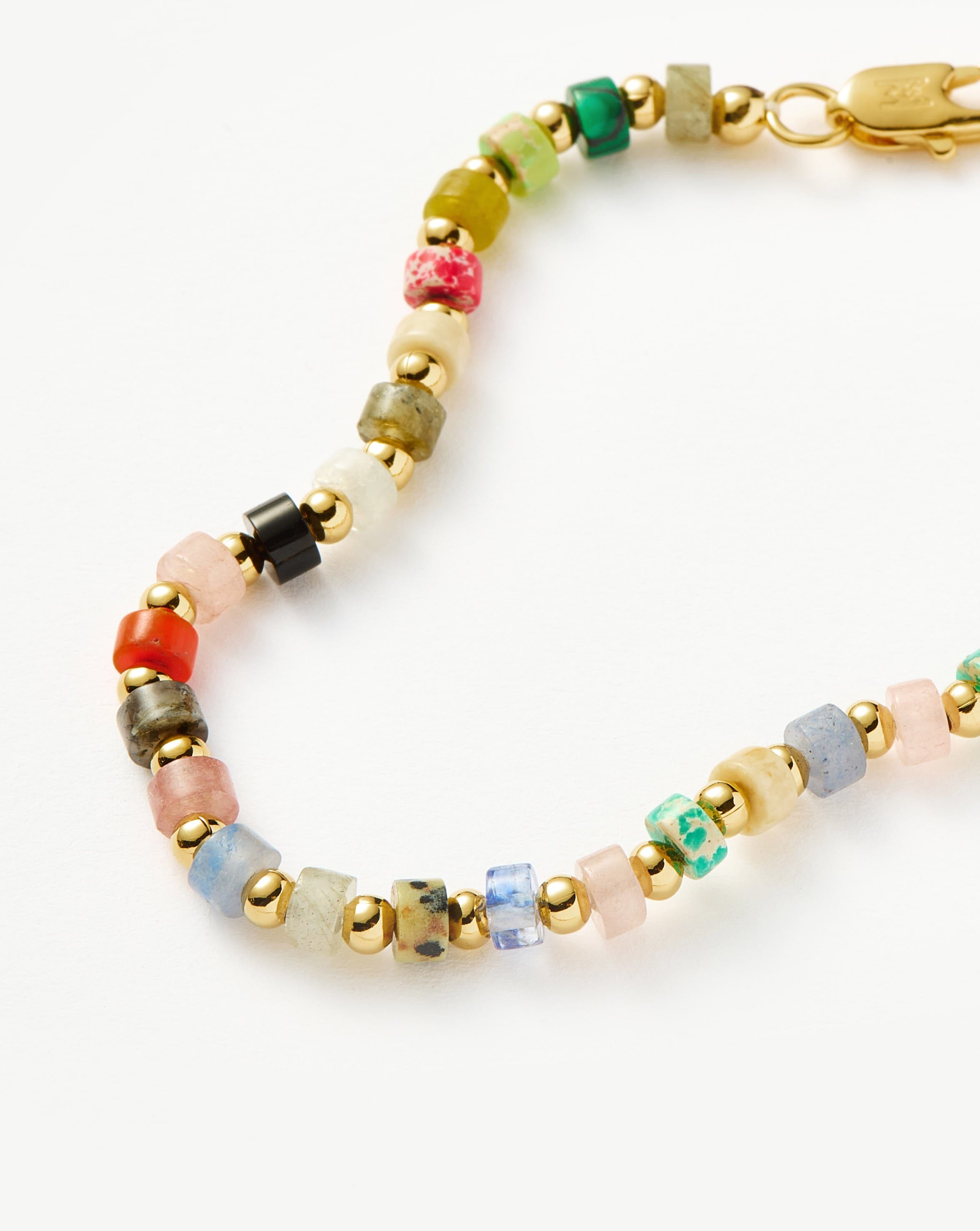 Beaded Bracelet | 18ct Gold Plated/Multi Beaded Bracelets Missoma 