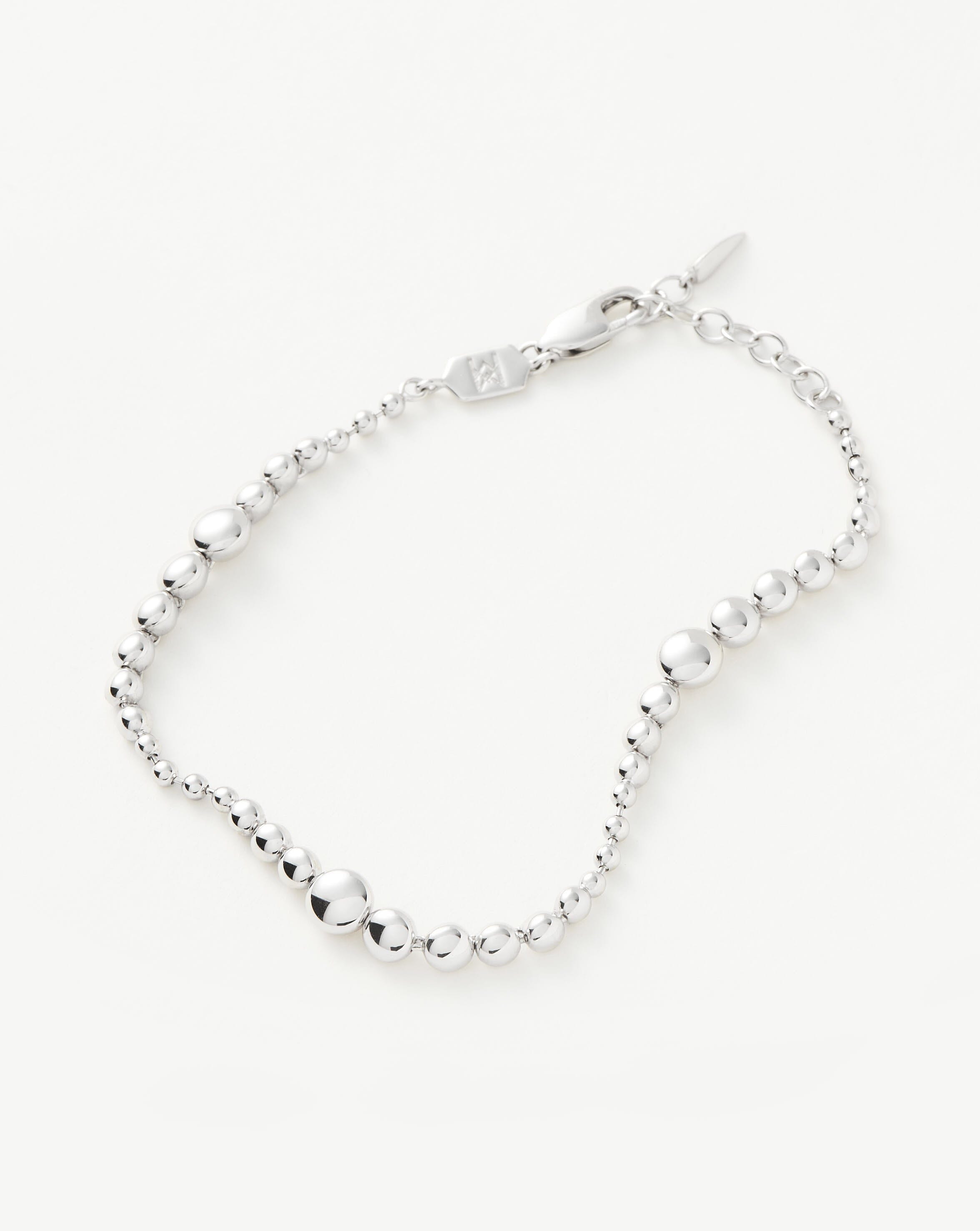 Graduated Beaded Bracelet | Sterling Silver Bracelets Missoma 