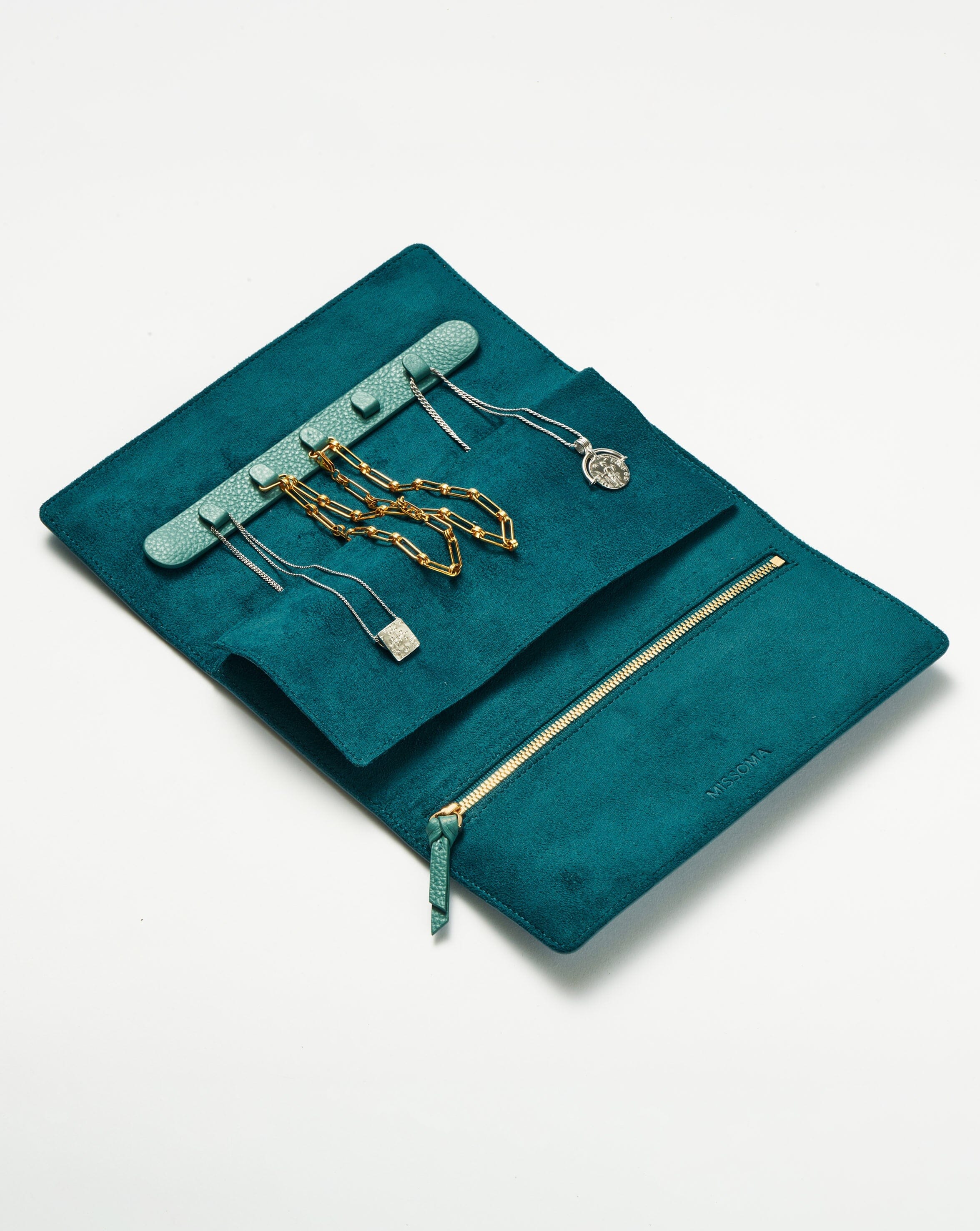 Leather Jewellery Roll | Lapis Blue Accessories Missoma 