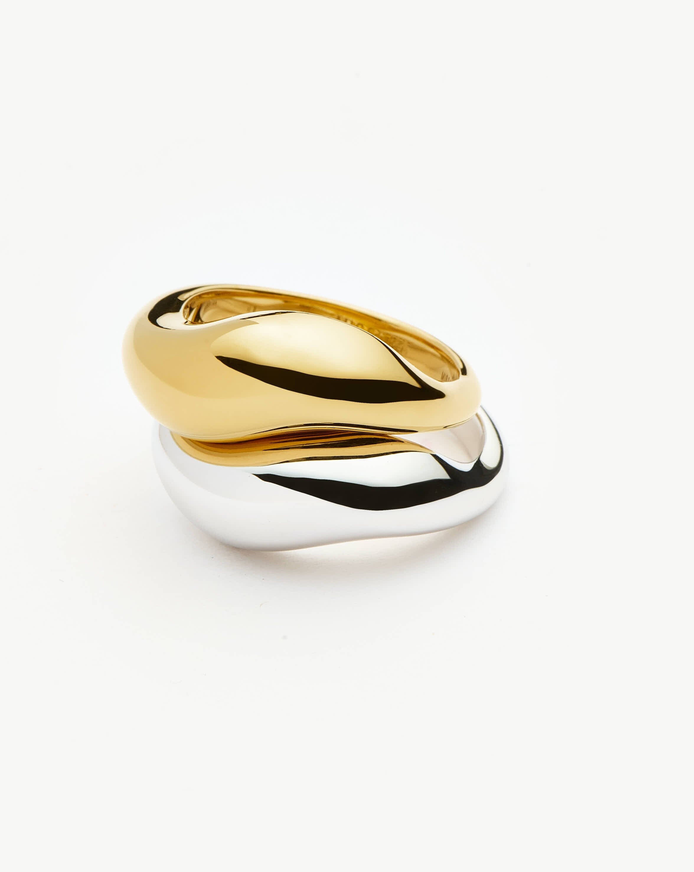 Savi Signature Stacking Ring Set | Mixed Metal Layering Sets Missoma 