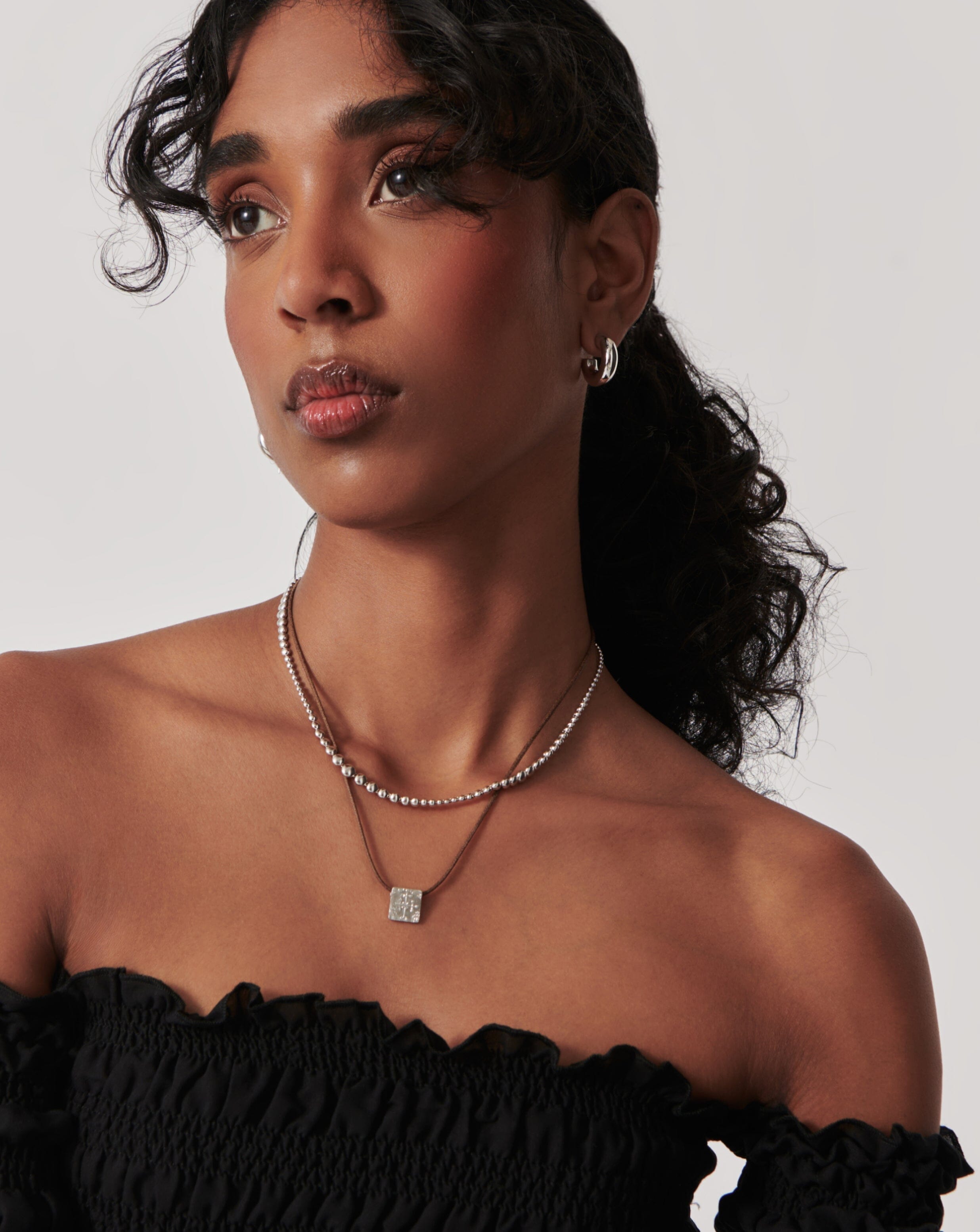 Articulated Beaded Choker | Sterling Silver Necklaces Missoma 