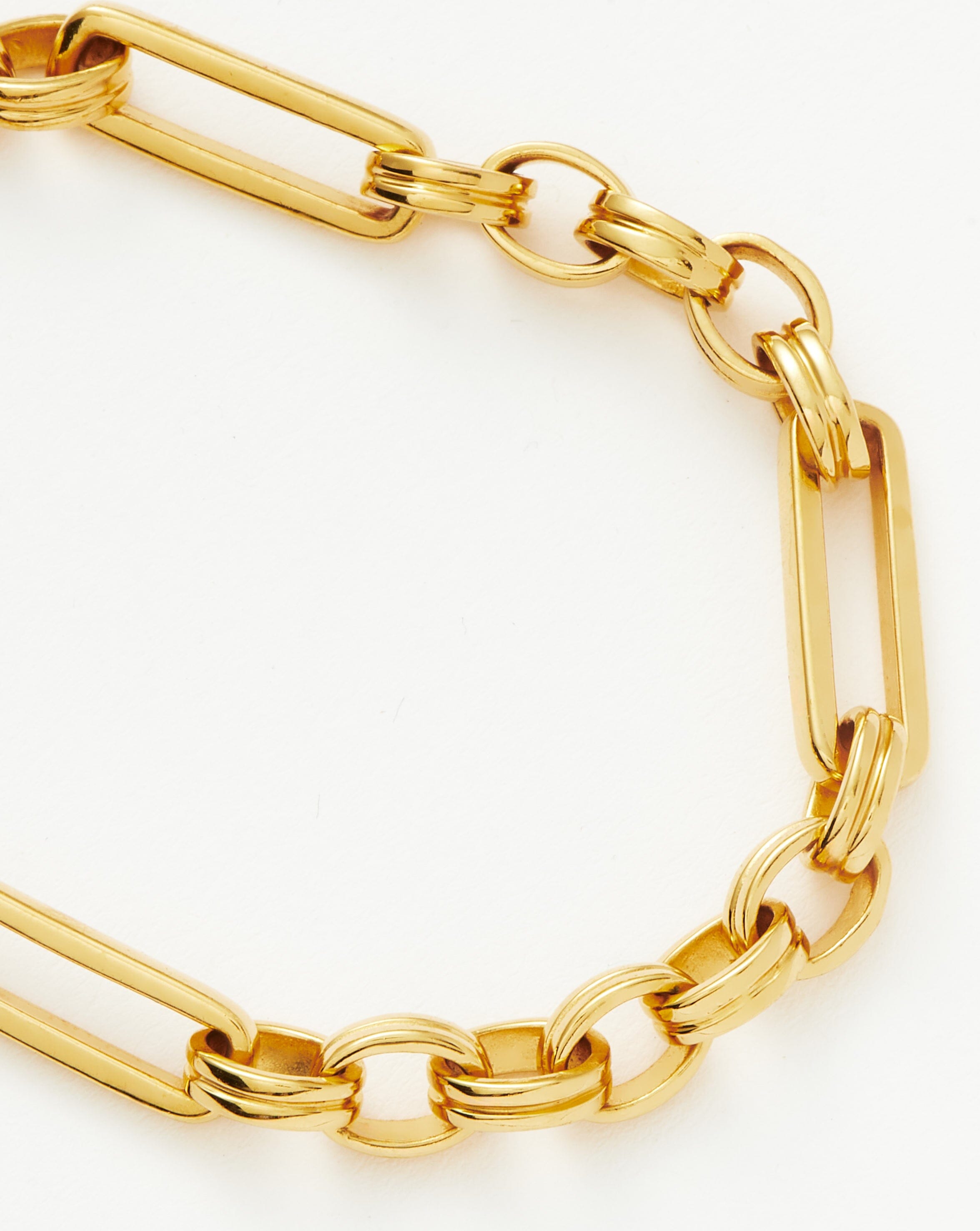 Axiom Chain Bracelet | 18ct Gold Plated Bracelets Missoma 