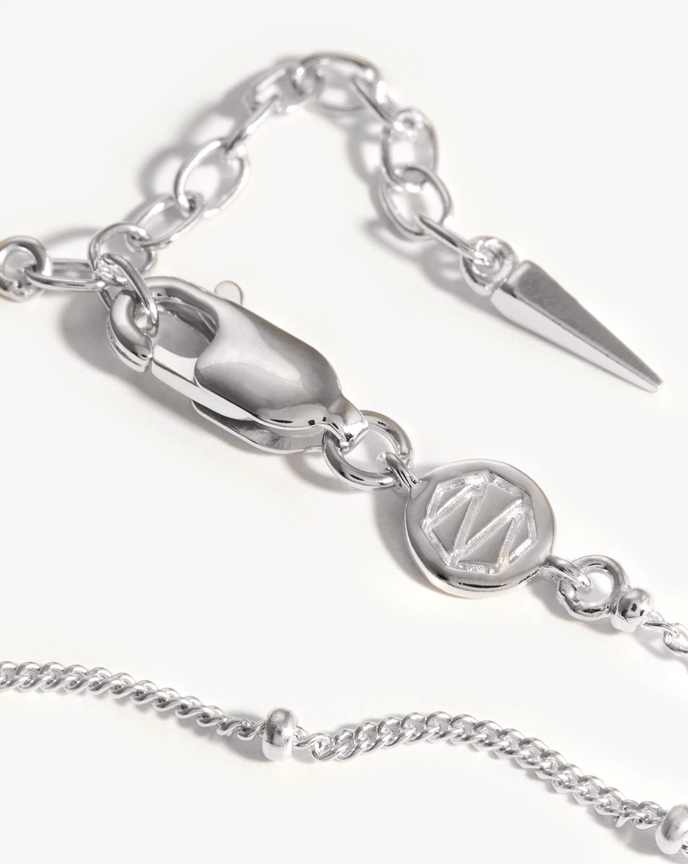 Bobble Chain Anklet | Sterling Silver Anklets Missoma 