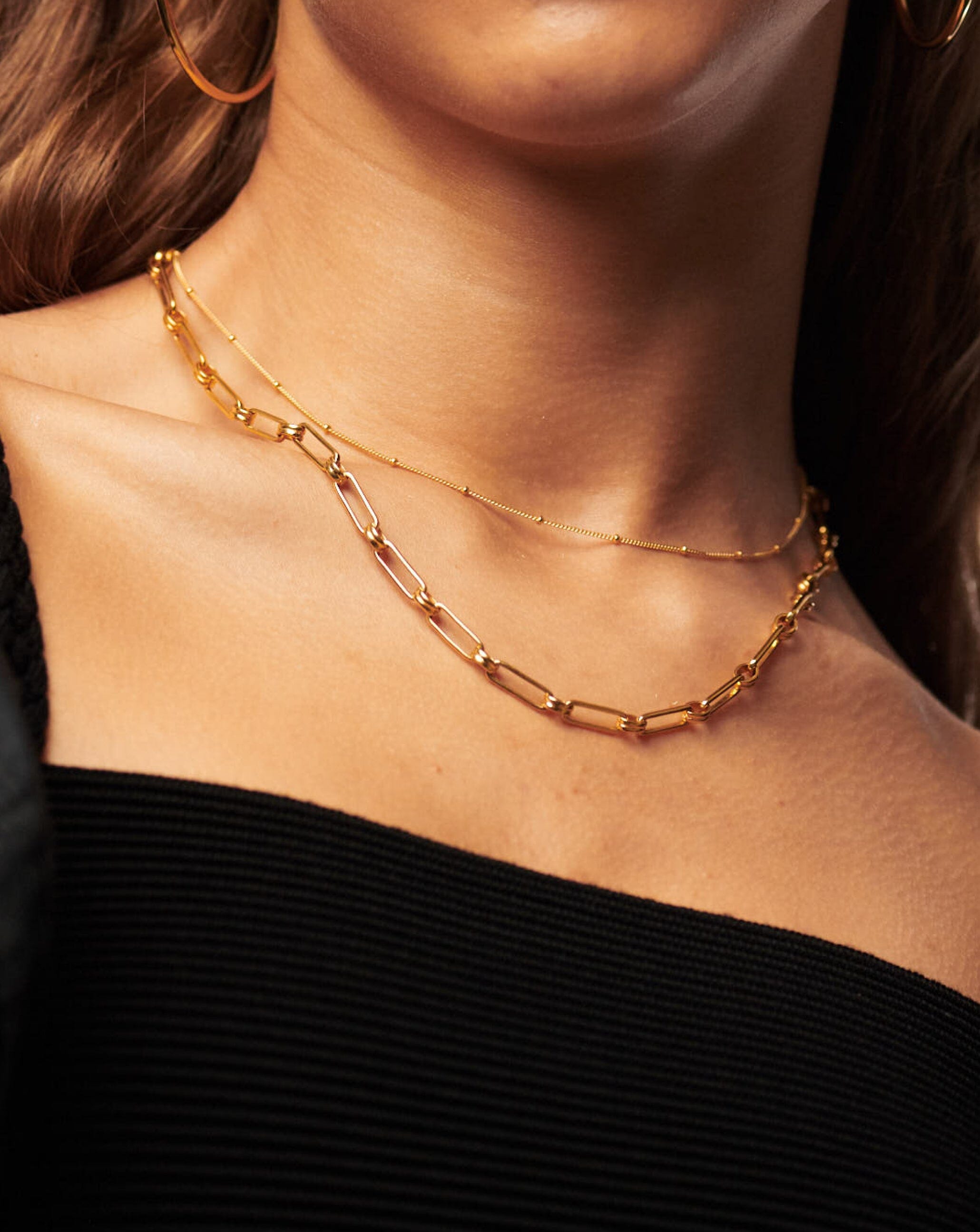 Bobble Chain Choker | 18ct Gold Plated Vermeil Necklaces Missoma 