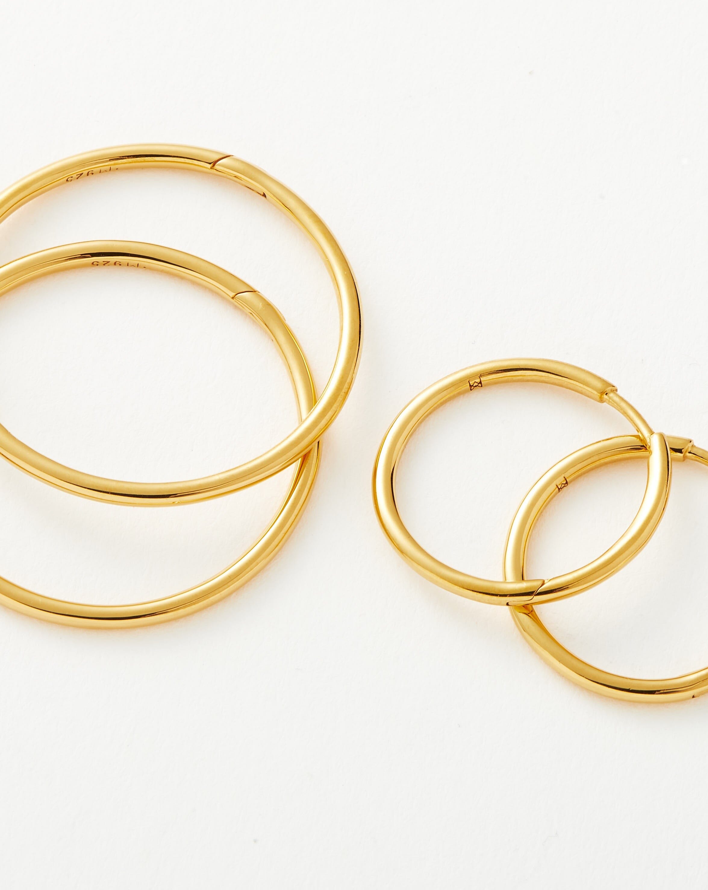 Classic Hoop Earring Set Layering Sets Missoma 