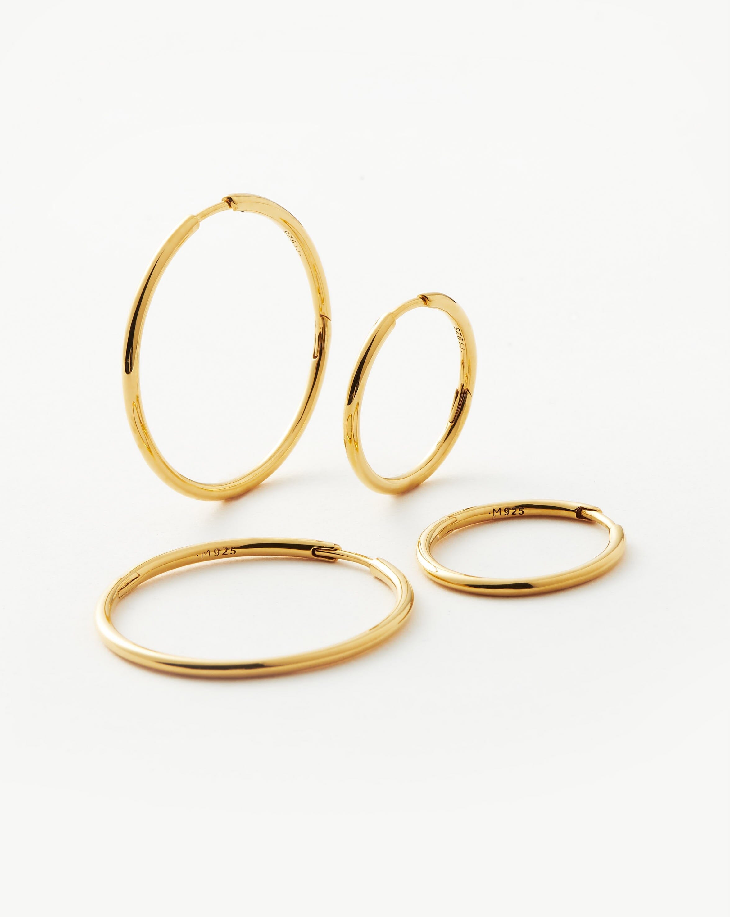 Classic Hoop Earring Set Layering Sets Missoma 