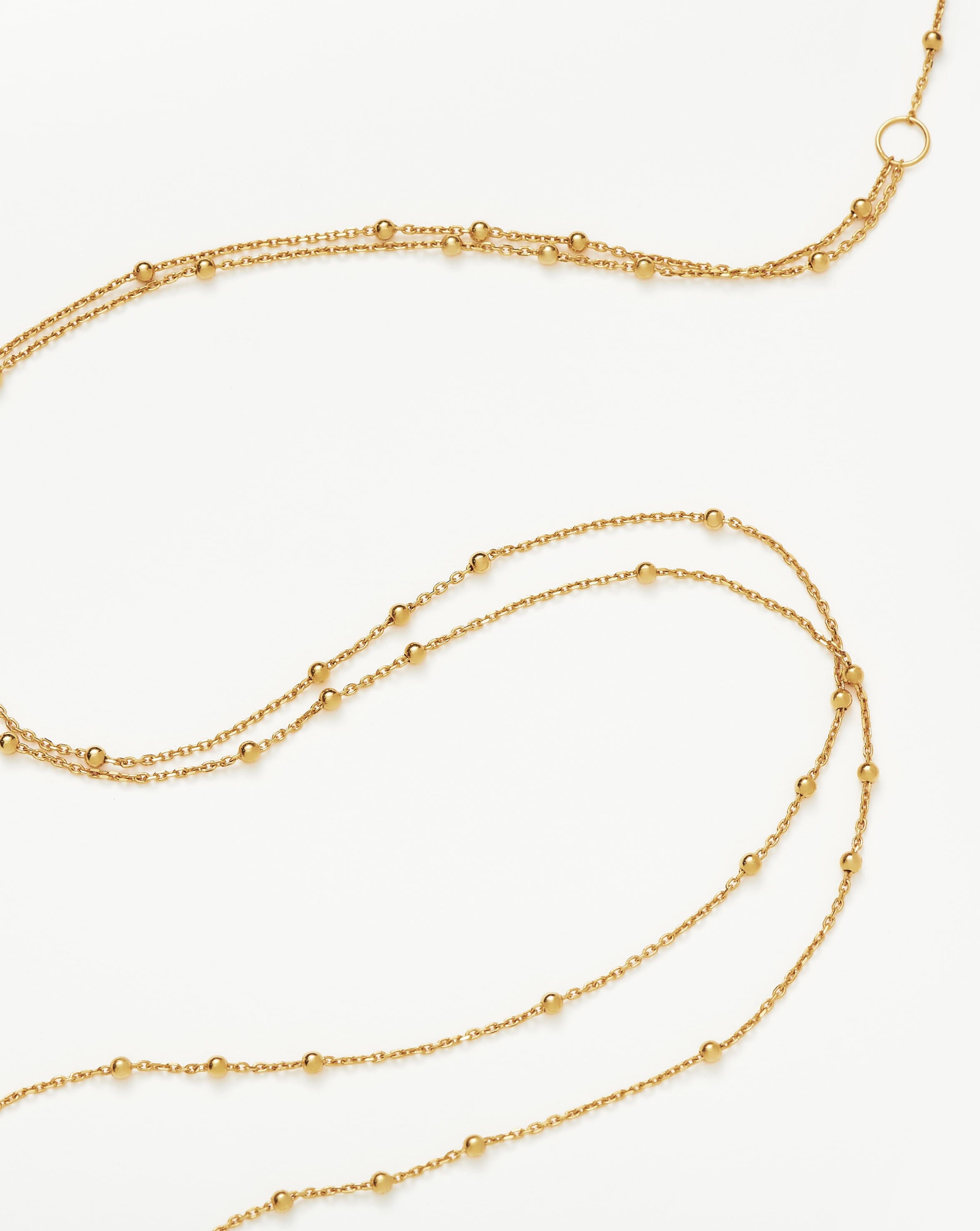 Double Chain Necklace Necklaces Missoma 