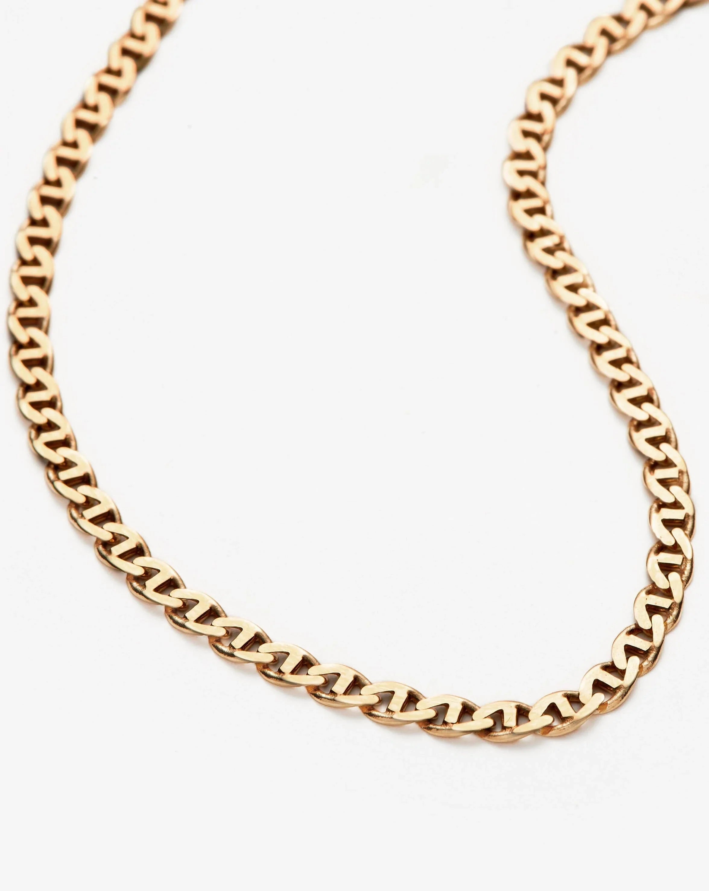 Fine Flat Mariner Chain Necklace Necklaces Missoma 