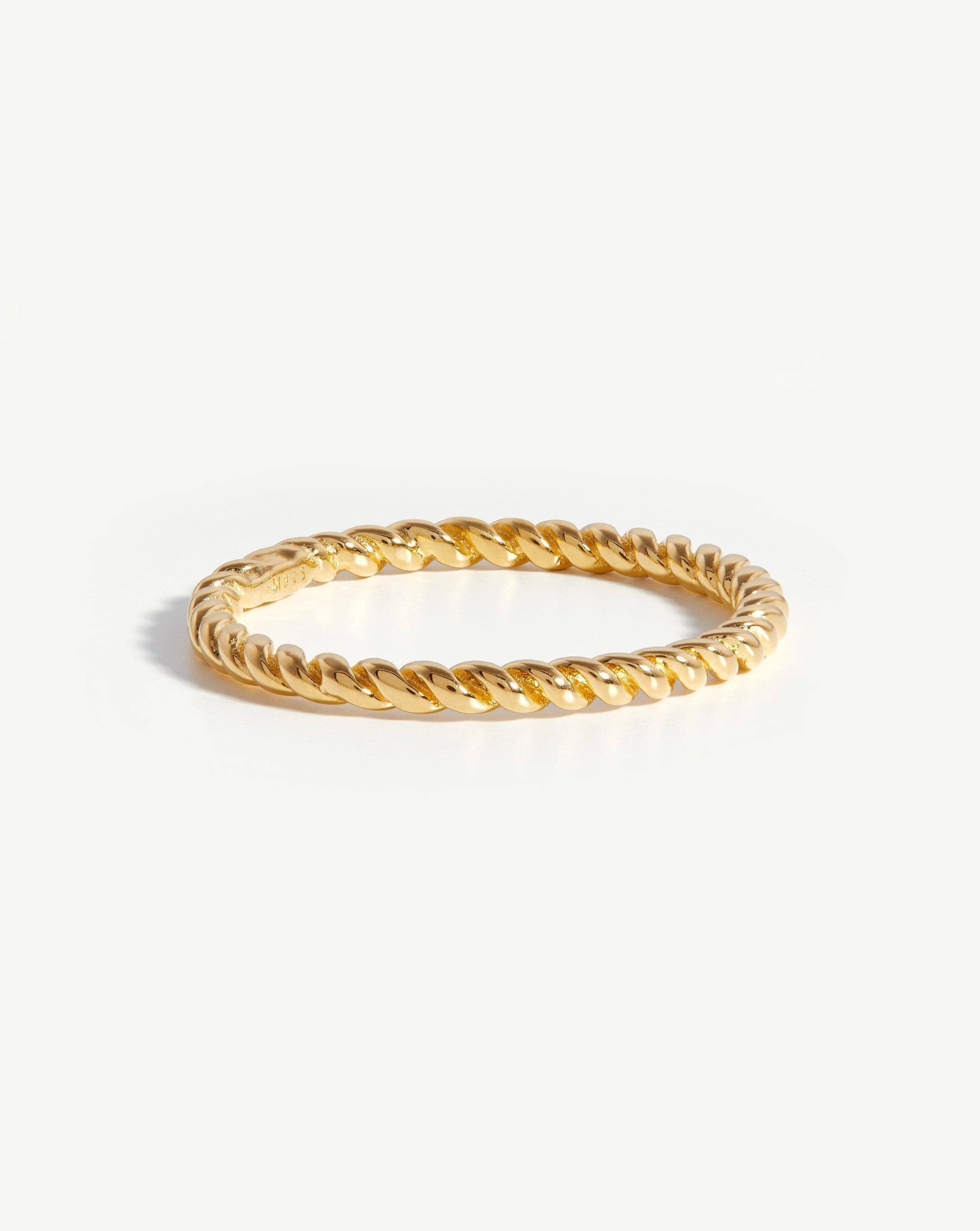 Flux Ring | 18ct Gold Plated Vermeil Rings Missoma 