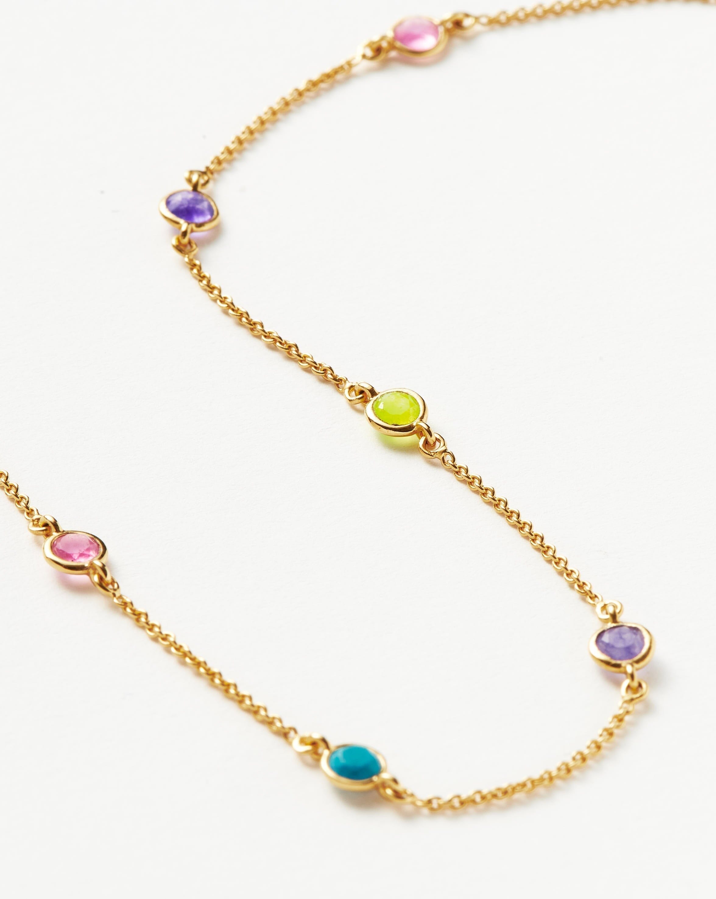 Hot Rox Multi Gemstone Choker Necklaces Missoma 