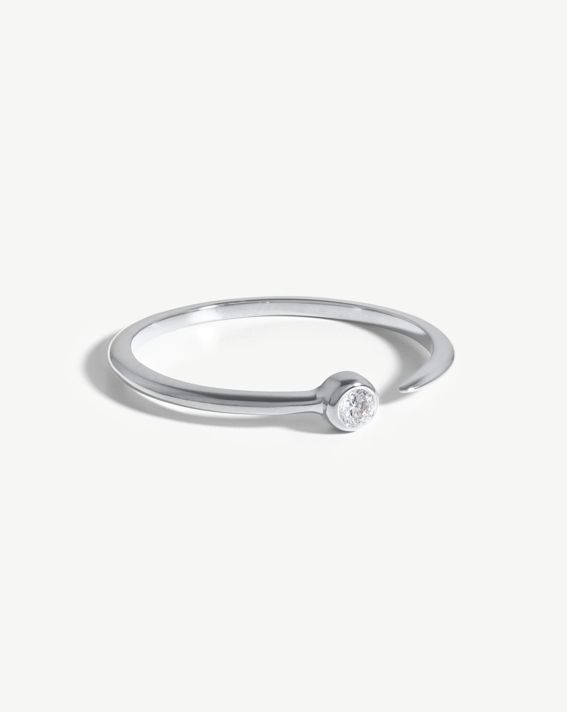 Interstellar Ring | Sterling Silver/Cubic Zirconia Rings Missoma 