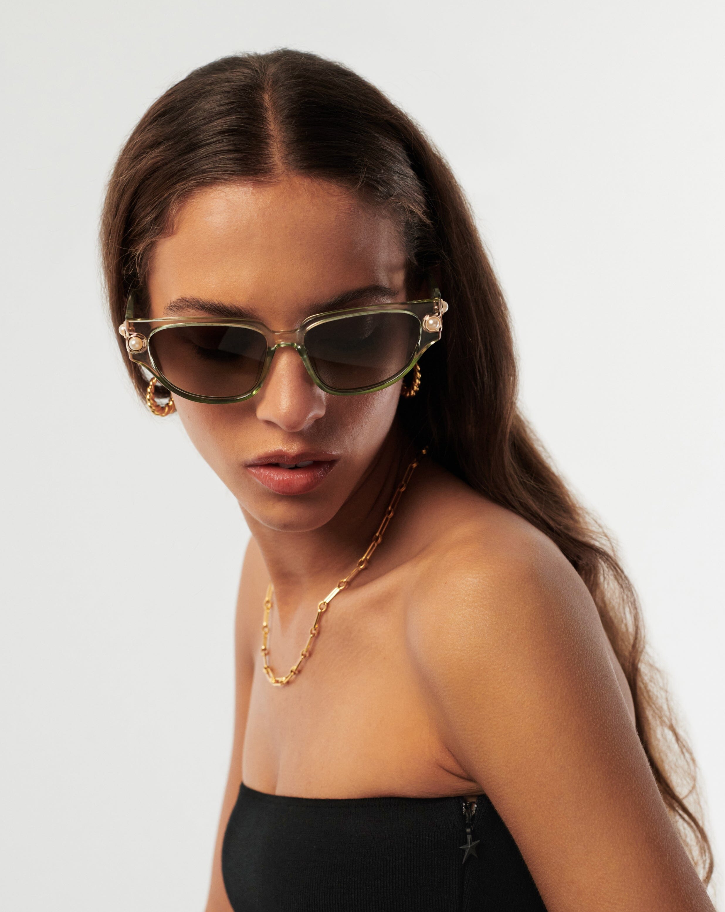 Le Specs Serpens Link Cat-Eye Sunglasses Accessories Missoma 