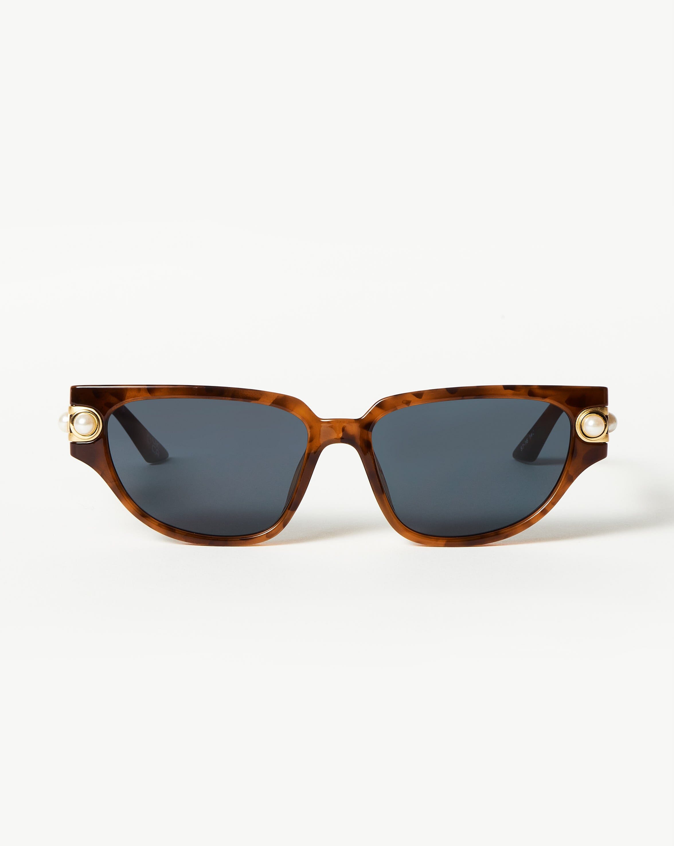 Le Specs Serpens Link Cat-Eye Sunglasses | Tortoiseshell/Pearl Accessories Missoma 