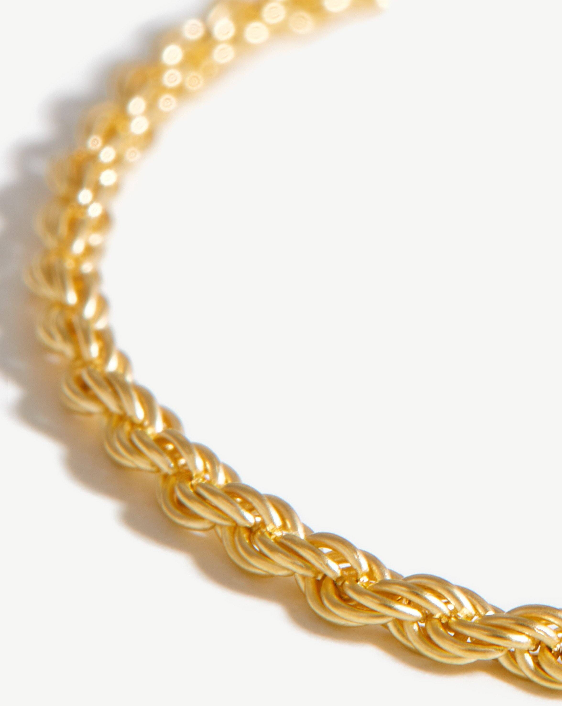 Long Rope Chain Necklace | 18ct Gold Plated Vermeil Necklaces Missoma 