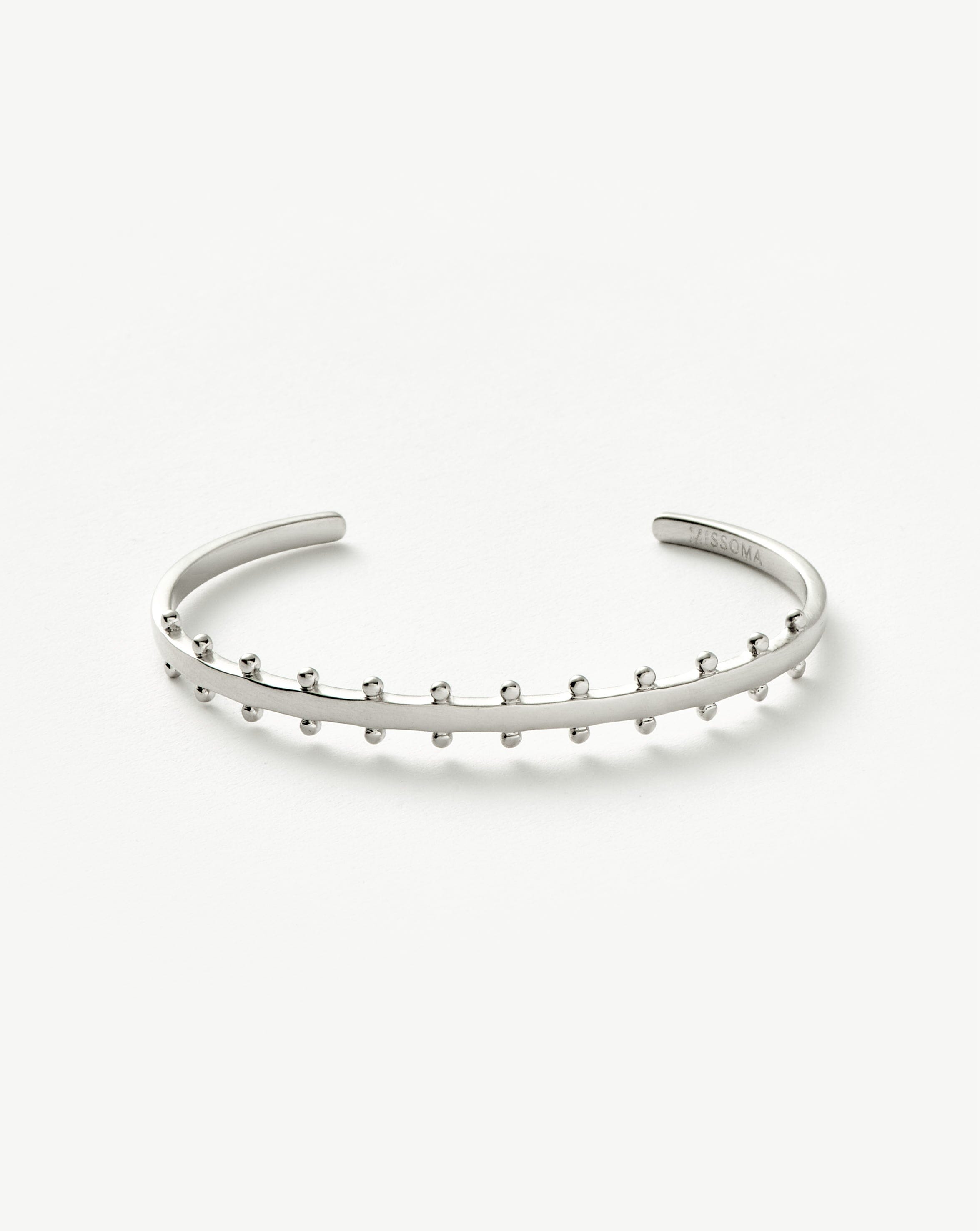 Lucy Williams Armour Cuff | Silver Plated Bracelets Missoma 