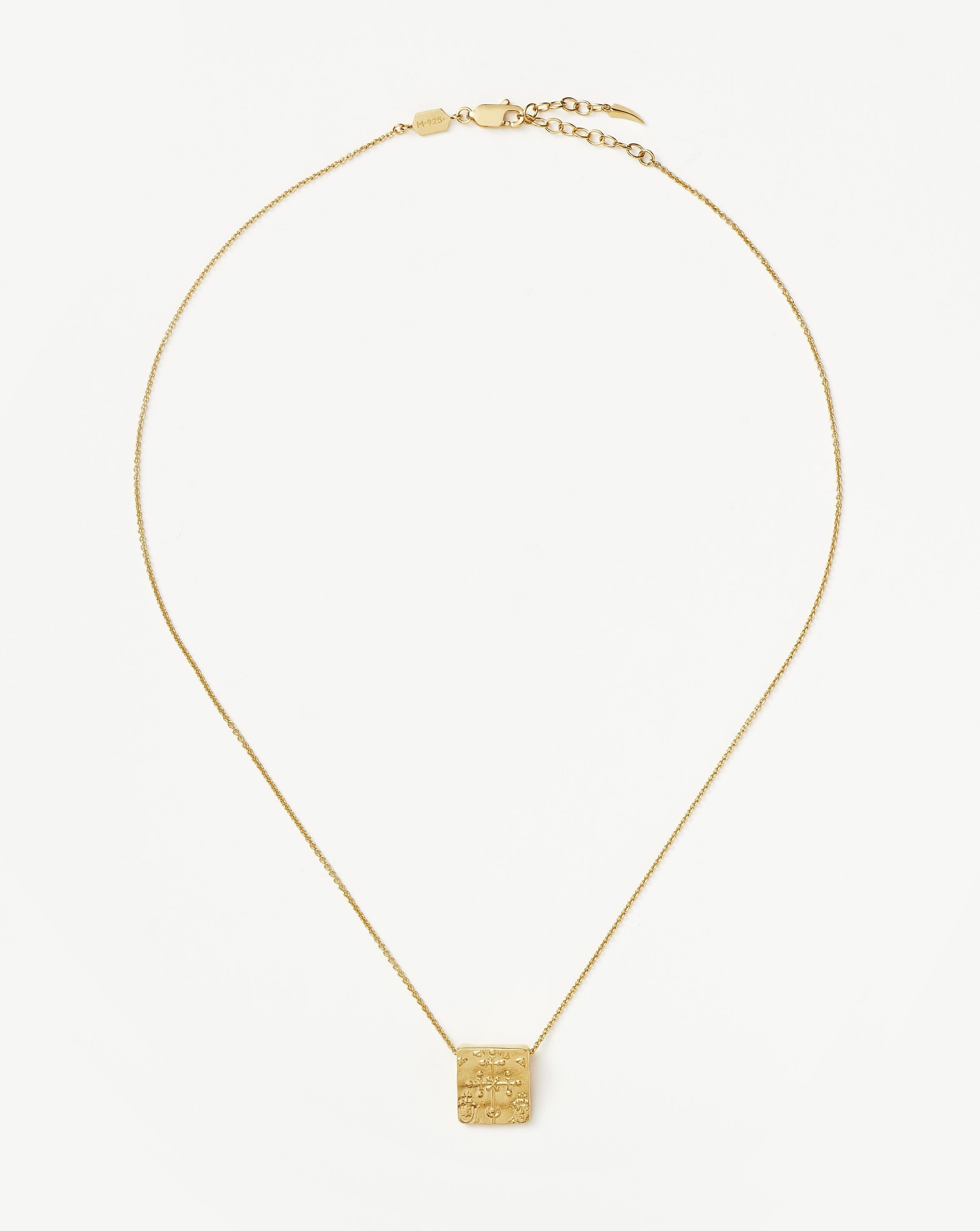 Lucy Williams Byzantine Coin Pendant Necklace | 18ct Gold Plated Vermeil Necklaces Missoma 