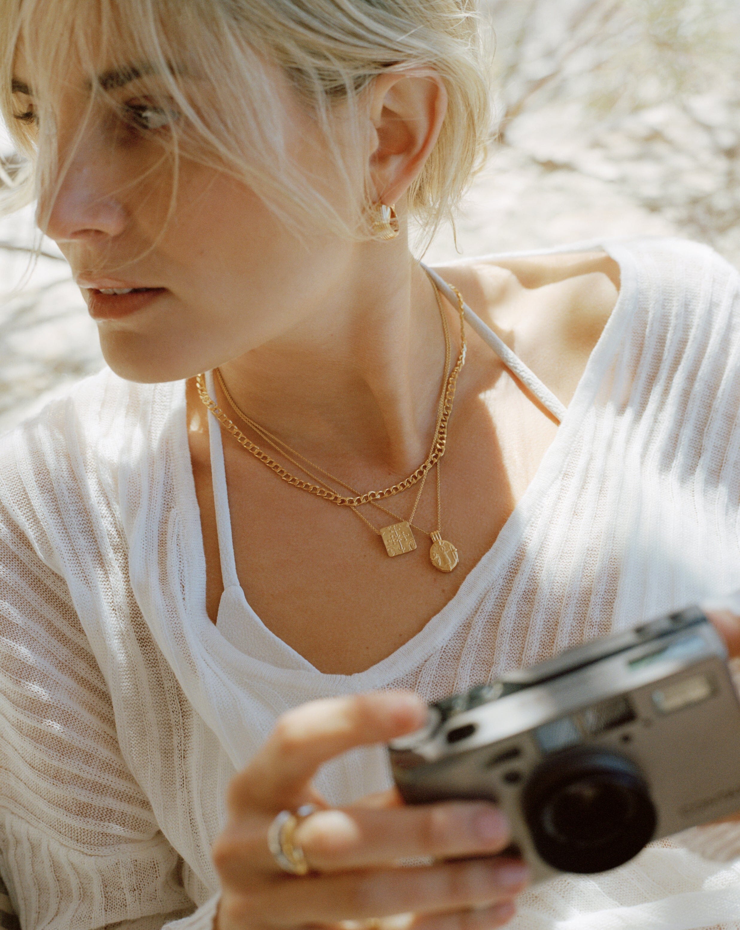 Lucy Williams Byzantine Coin Pendant Necklace | 18ct Gold Plated Vermeil Necklaces Missoma 