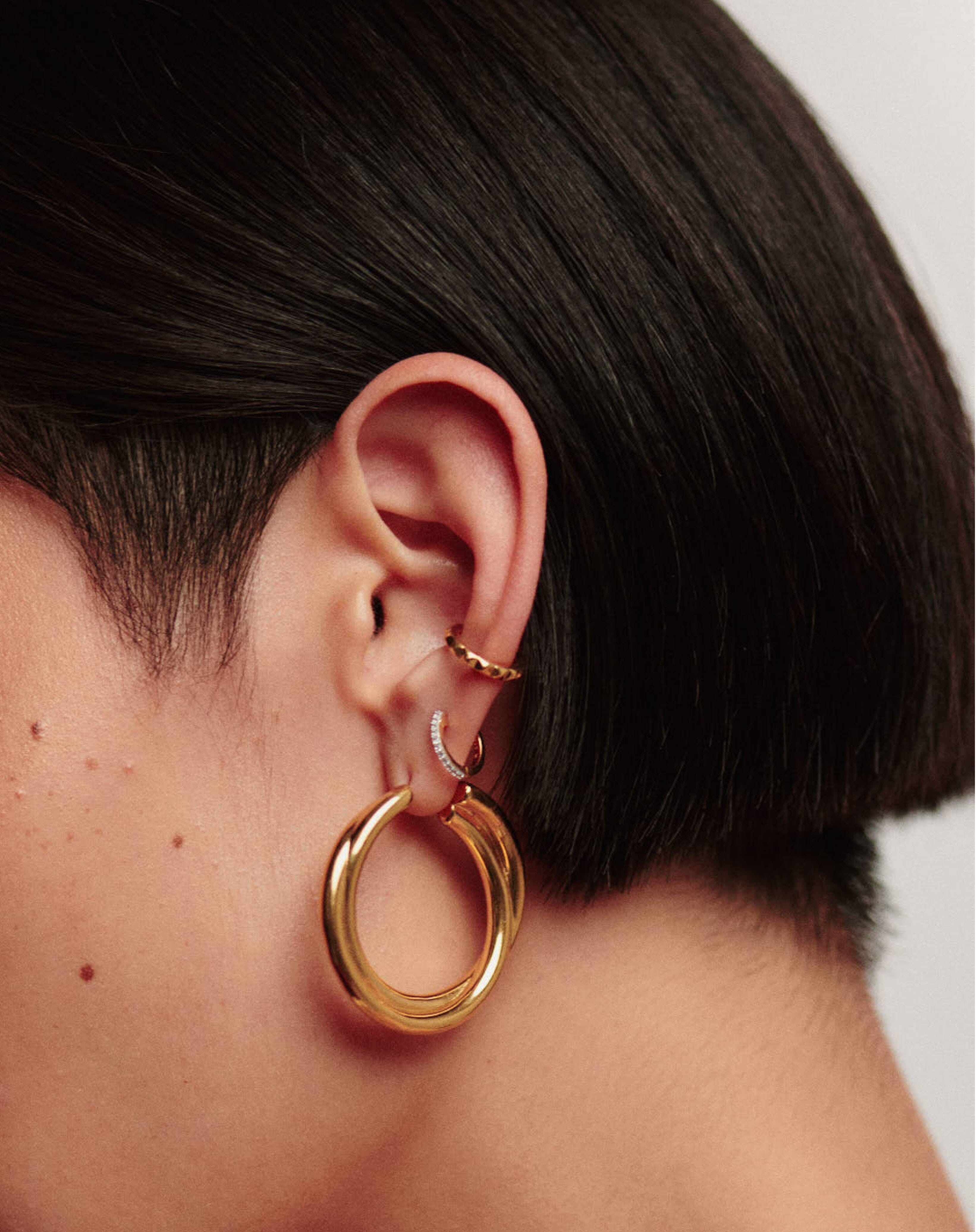 Lucy Williams Entwine Hoop Earrings Earrings Missoma 