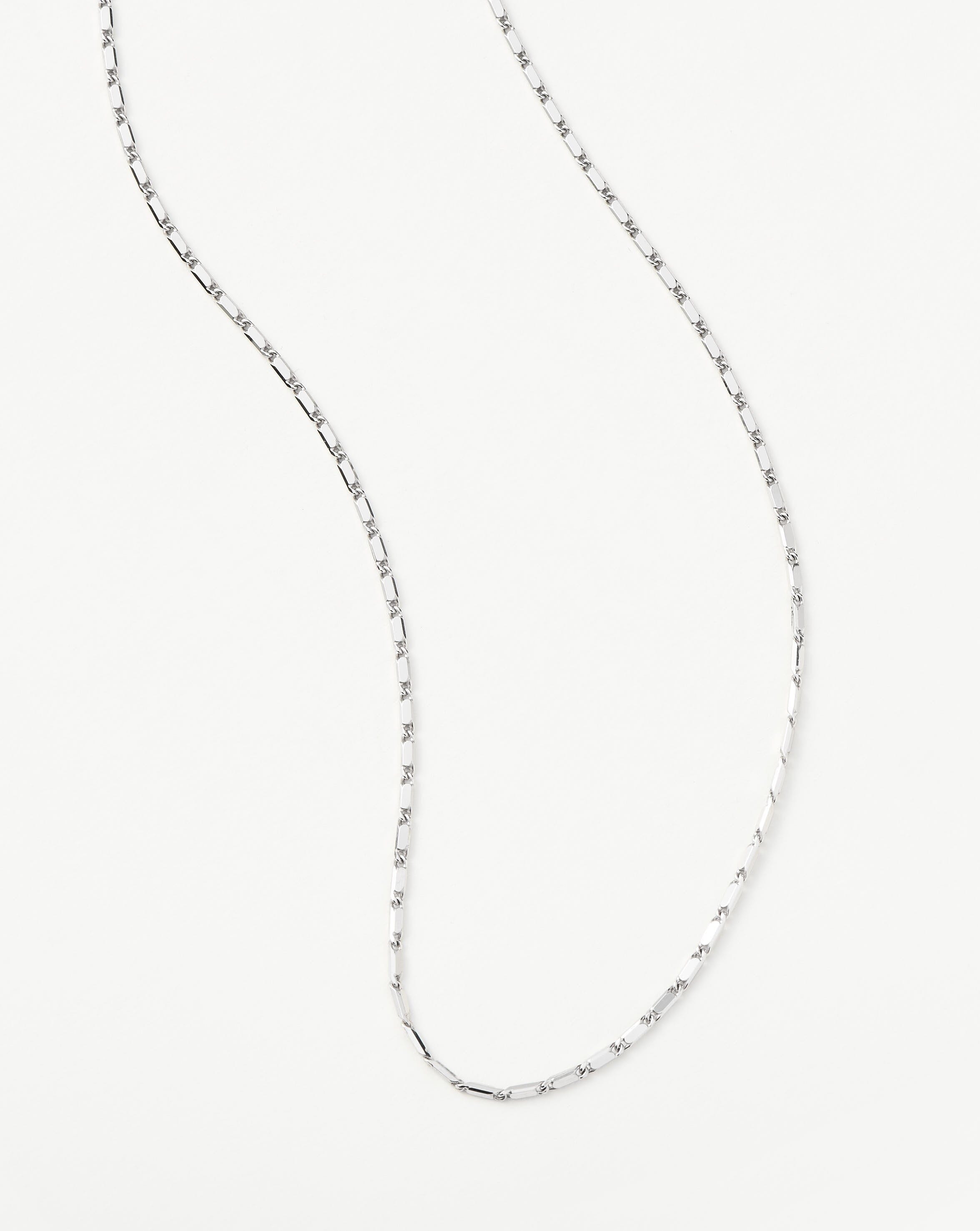 Lucy Williams Horizon Link Chain Necklace | Sterling Silver Necklaces Missoma 