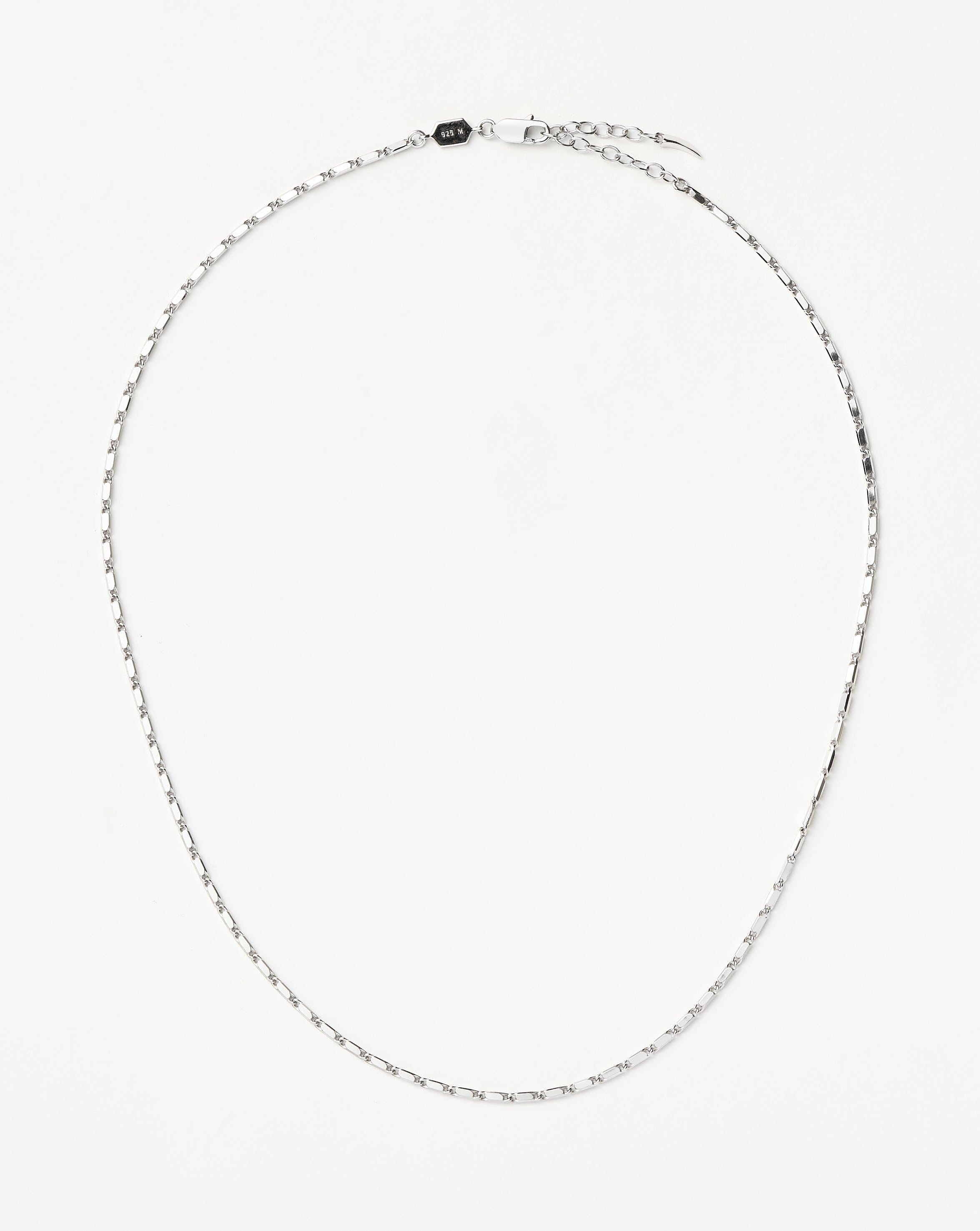 Lucy Williams Horizon Link Chain Necklace | Sterling Silver Necklaces Missoma 