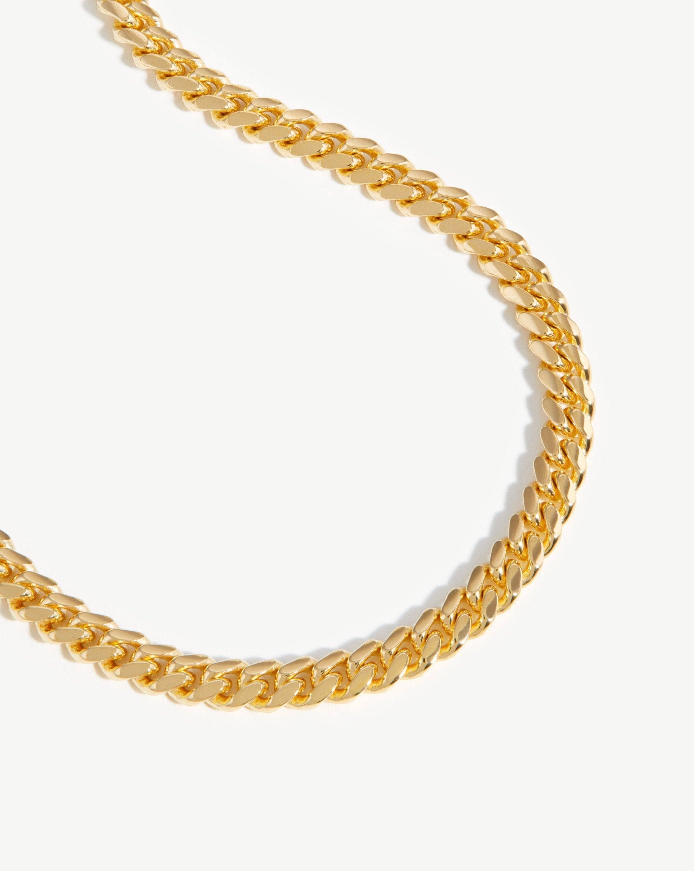 Men's Round Curb Chain Necklace Necklaces Missoma 