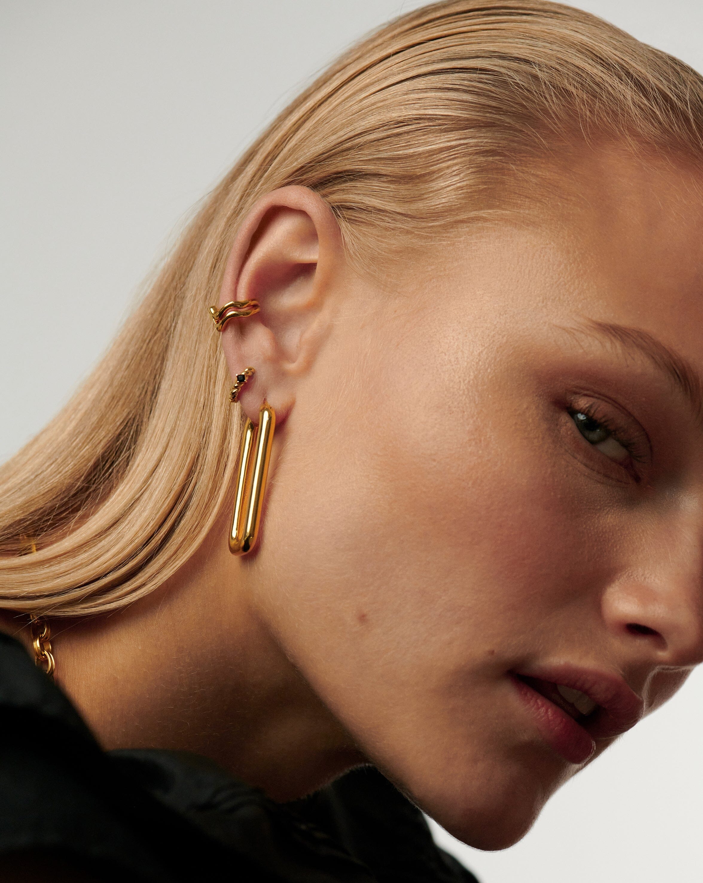 Ovate Hoop Earrings Earrings Missoma 