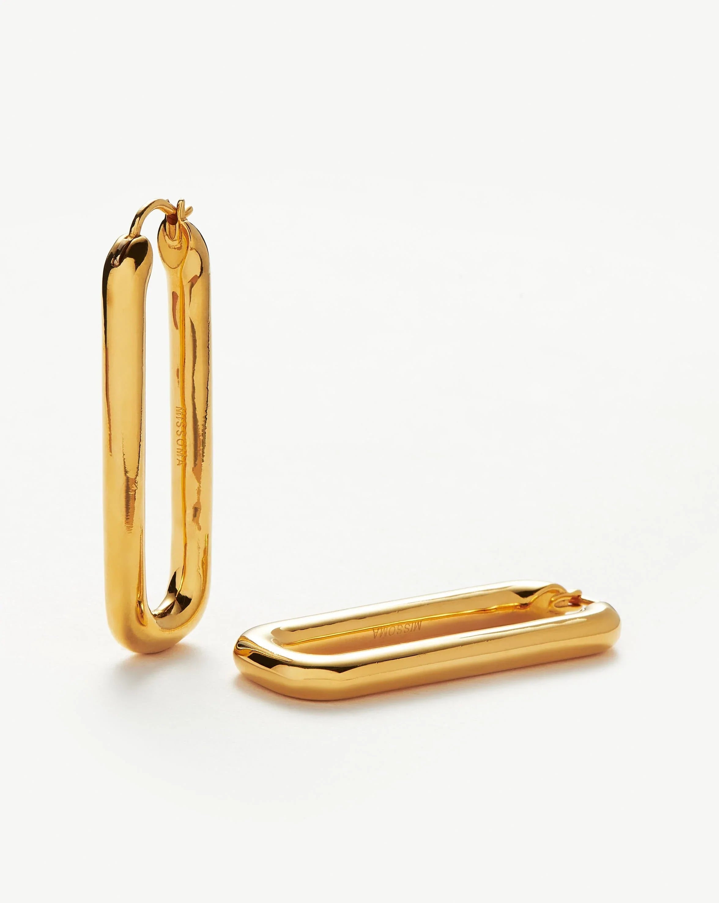 Ovate Hoop Earrings Earrings Missoma 