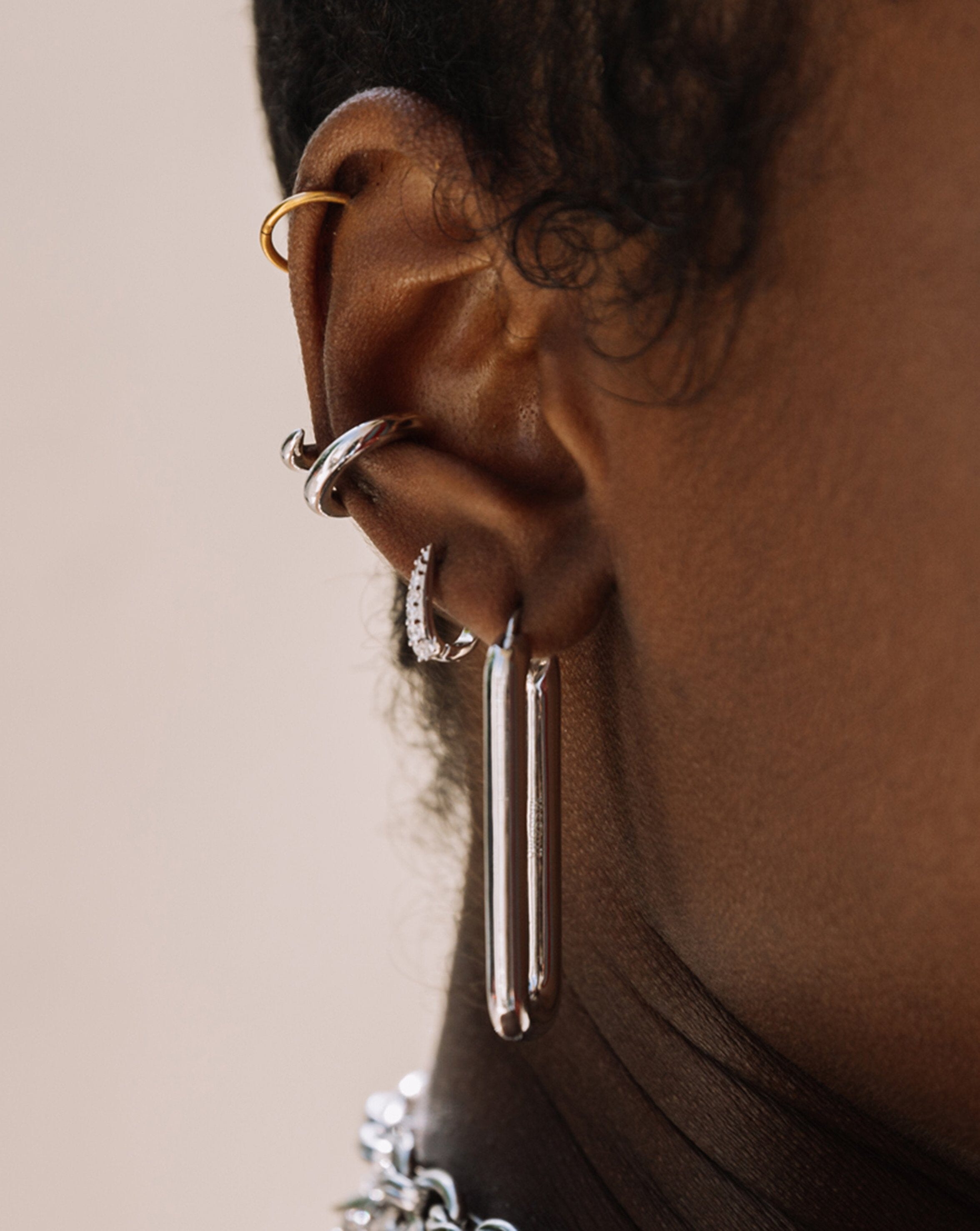 Ovate Hoop Earrings Earrings Missoma 