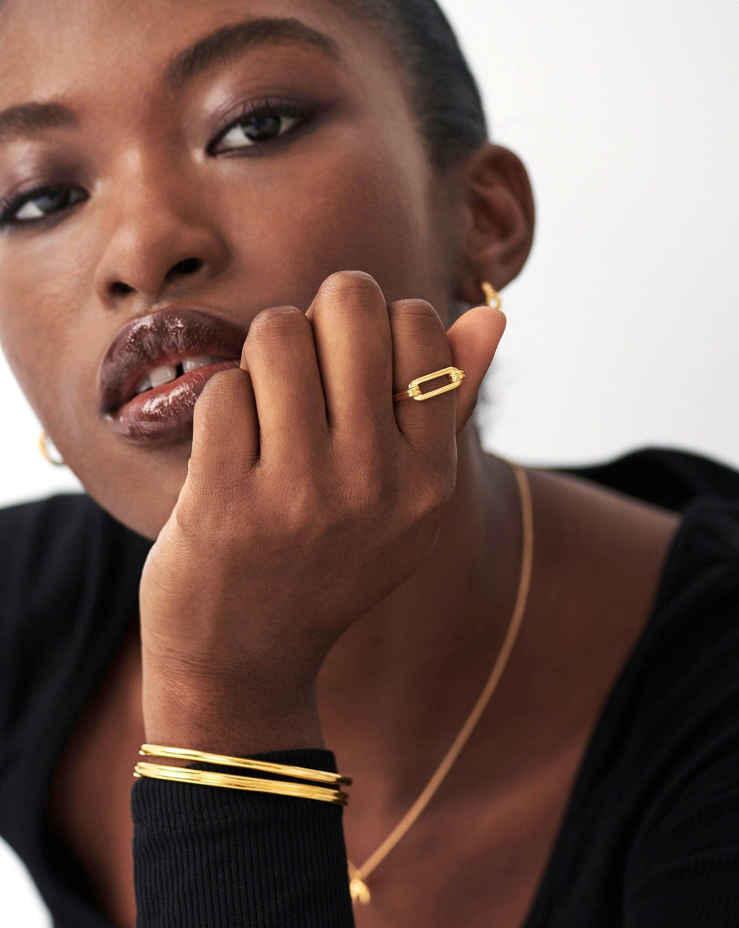 Ovate Ring | 18ct Gold Plated Vermeil Rings Missoma 