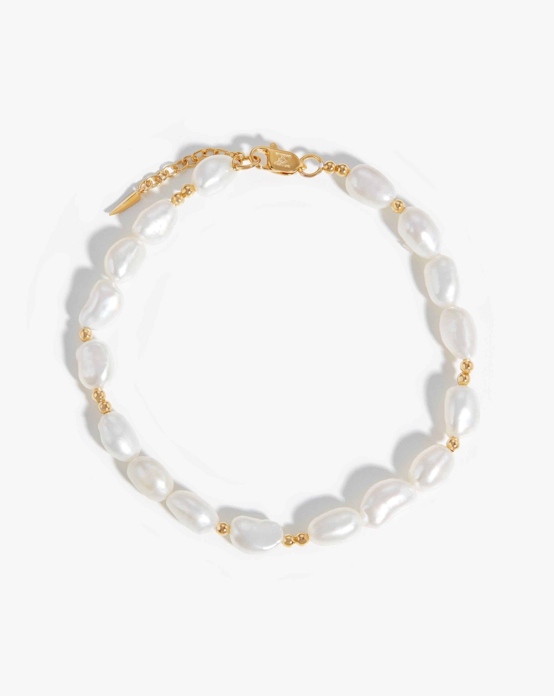 Pearl Beaded Anklet Anklets Missoma 