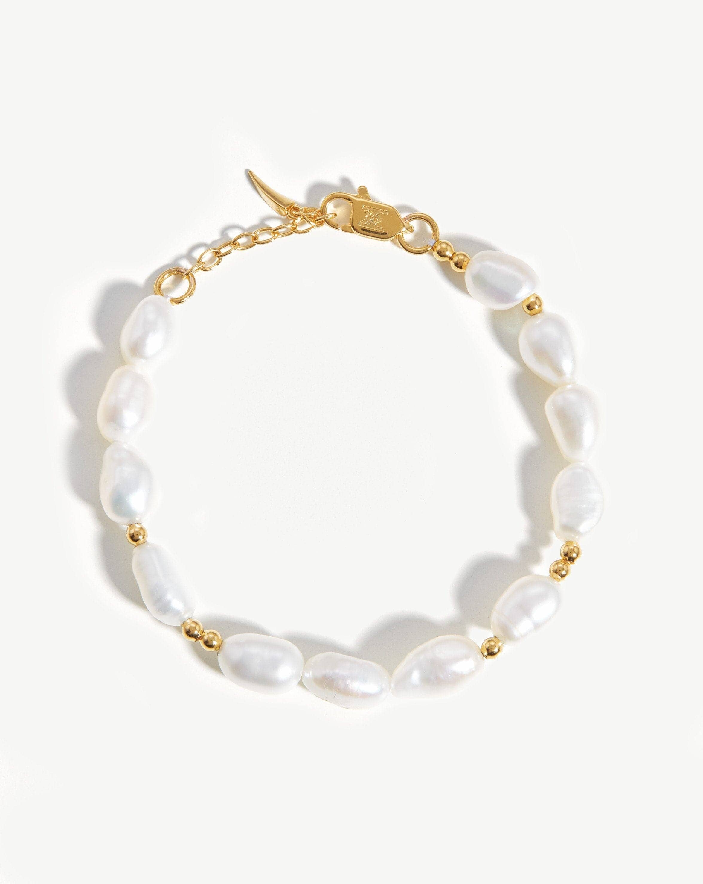 Pearl Beaded Bracelet Bracelets Missoma 