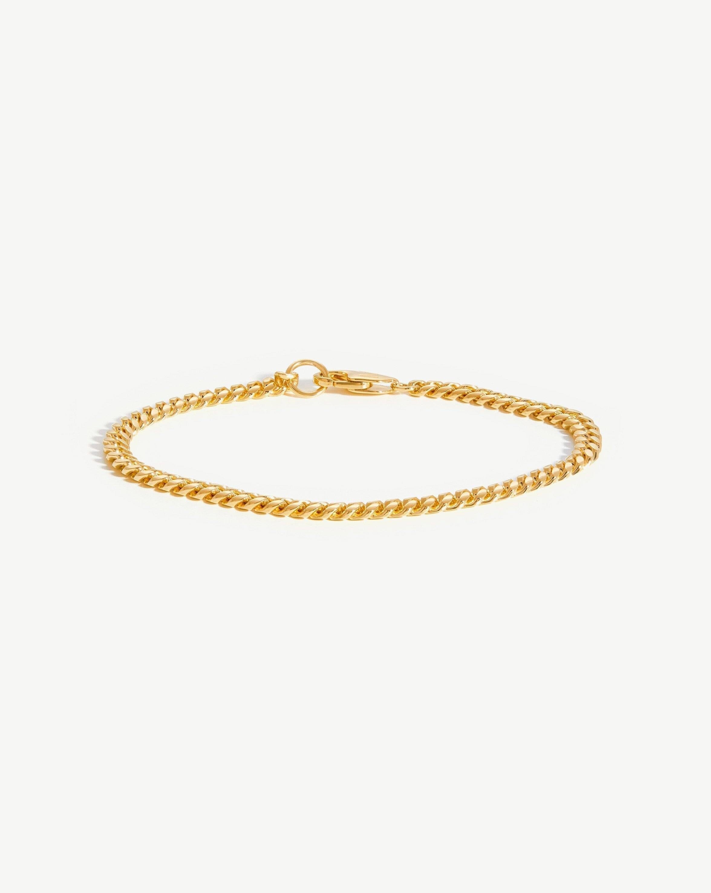 Round Curb Chain Bracelet Bracelets Missoma 