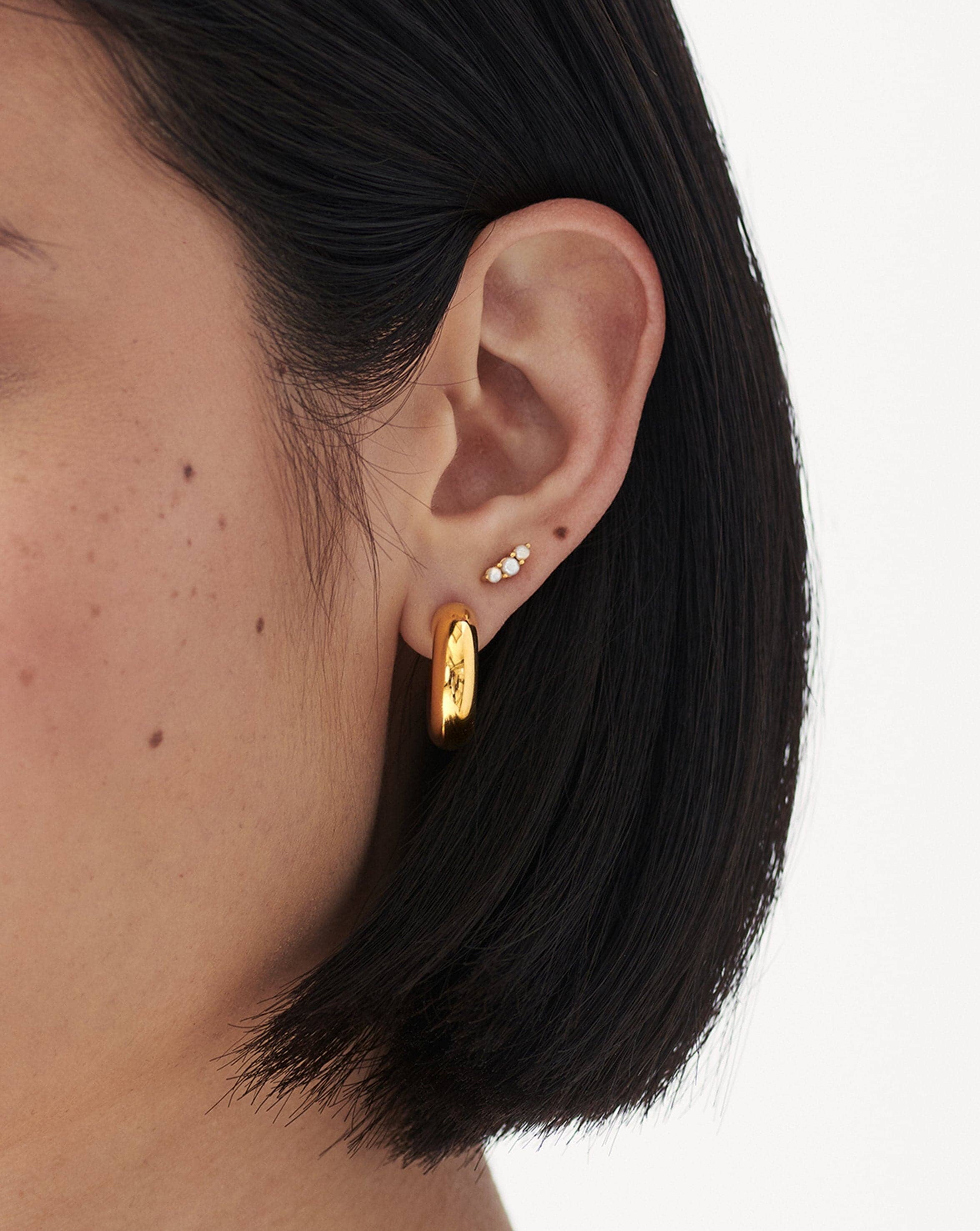 Trio Stud Earrings Earrings Missoma 