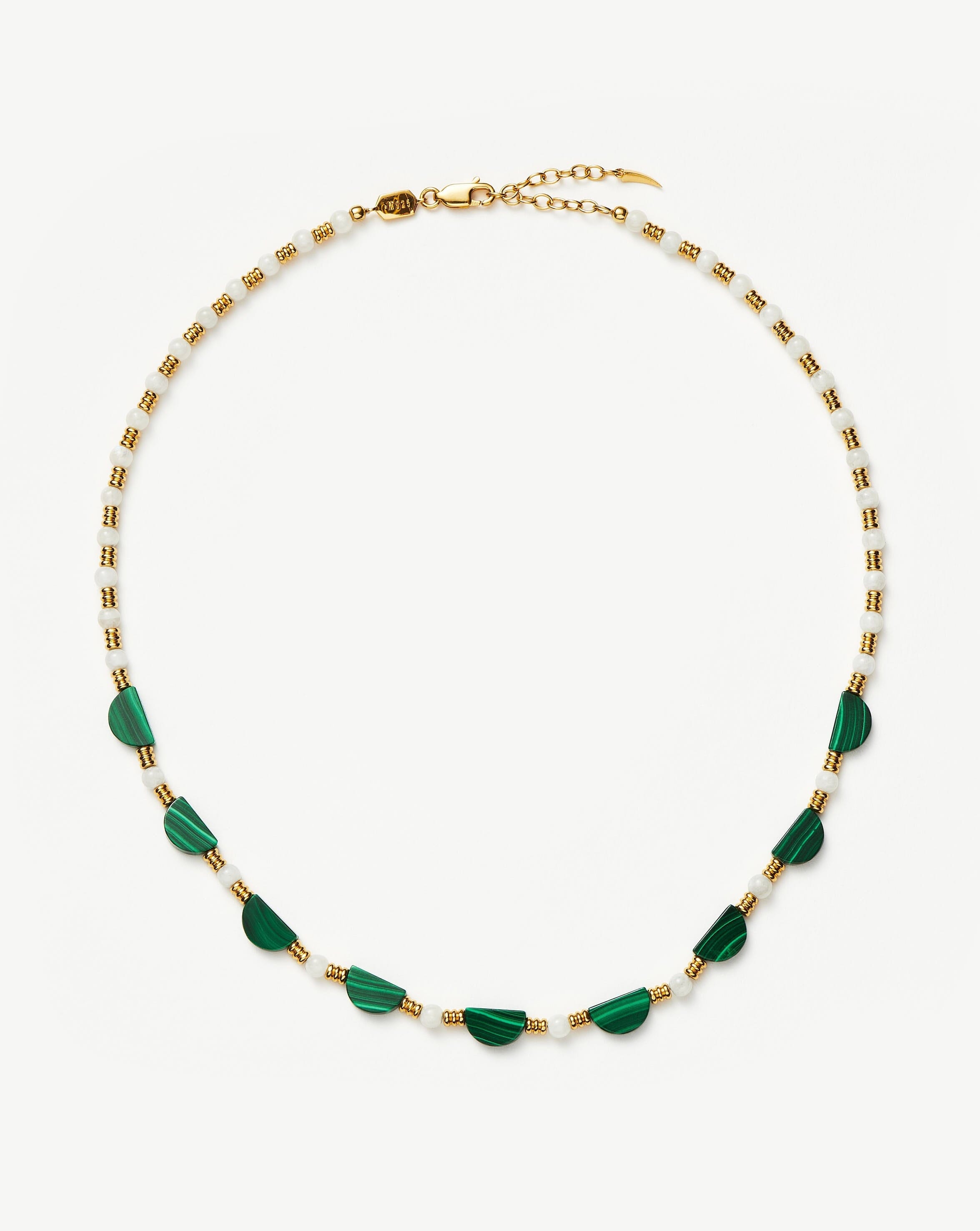 Zenyu Gemstone Beaded Choker Necklaces Missoma 